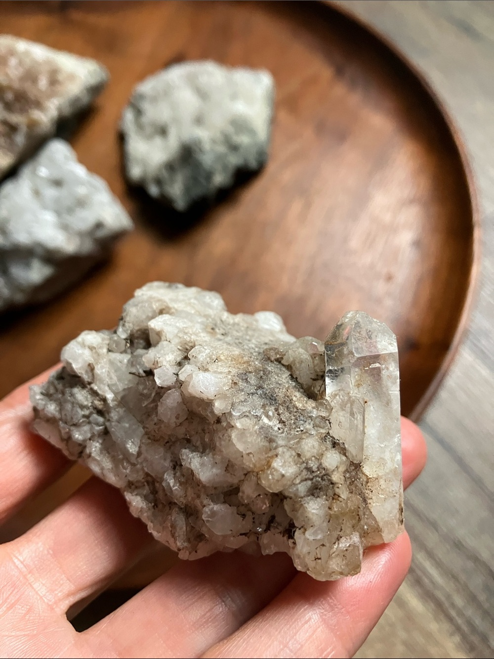 Natural Crystals - set of 4